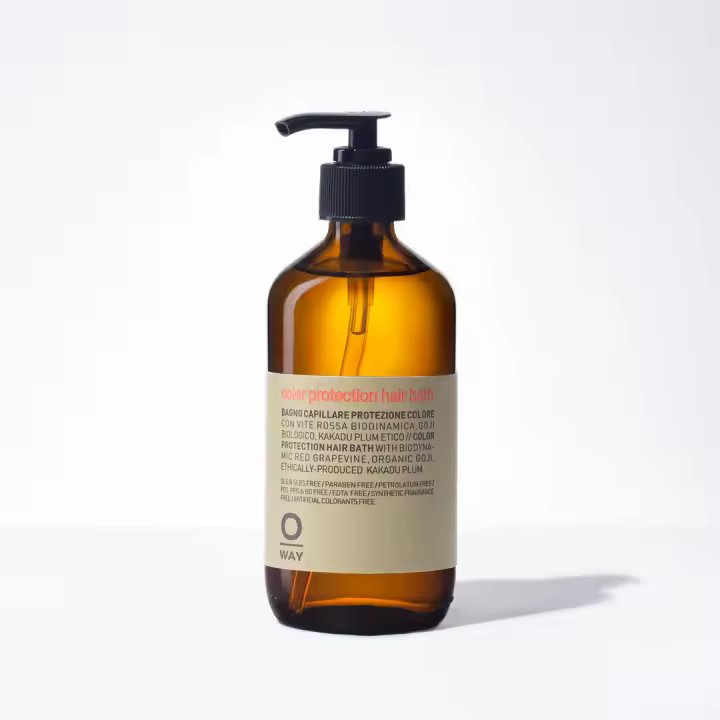 OWAY COLOR PROTECTION HAIR BATH 240ML Baño capilar protección del color para cabello con coloración, con mechas/reflejos. - 1