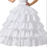Petticoat Crinolina Vintage Para Vestido De Novia Con Varias Estilos De Hoop Skirt Slip Underskirt Adecuado Para Boda - details 5