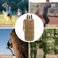 1pc Sports Water Bottle Storage Pouch Bag, Portable Tactical Small Pocket For Outdoor Camping Riding Hiking Hunting - details 8