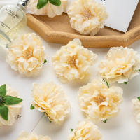 100pcs Flores Artificiales De Paeonia En Silicio Para Decoración De Hogar Jardín Bodas Festivales Arreglo De Bouquet DIY - details 18