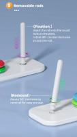 Juguete De Desafío Inteligente Torre De Hanoi Con 6 8 10 Anillos Rainbow Para Niños De 3 Años En Adelante CubeFun Qiyi - details 10