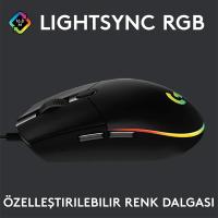 Logitech Ratón Gaming G102 con Cable USB | 8000 DPI | Iluminación RGB Arcoíris | Sensor Óptico de Alta Precisión para PC | Mac | Portátiles - details 2