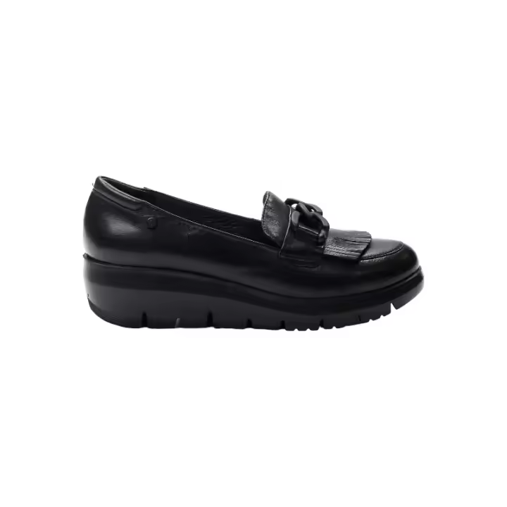 mocasin plume 13 nappa black - 1
