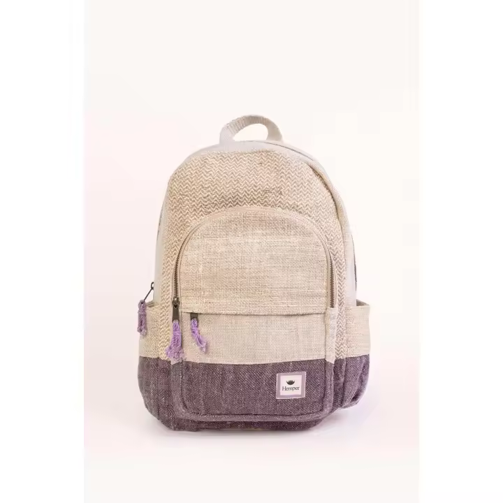 Mochila Annapurna Natural y Lavanda - 1