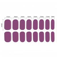 Juego De Parches De Uñas Gel Colorido Semi-Curado Requerimiento De Lámpara UV/LED Para Manicura Accesorios De Uñas Presionadas - details 2
