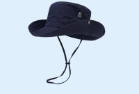 Gorro De Pesca Estilo Vaquero Dual Propósito Para Protección Solar Y Estilo Ideal Para Caminar Ciclar Y Playa Material De Poliéster Unisex - details 9