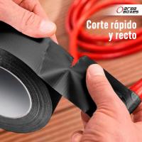 AREABOXES Cinta Americana Reforzada 50m – Extrafuerte, Impermeable, Multiusos, 50mm de Ancho (NEGRO) - details 2