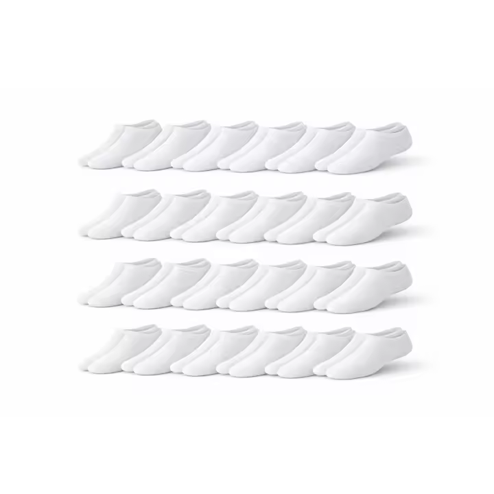 SKYNED - Pack 12 Calcetines Algodón Hombre Mujer, Invisibles tipo Pinkies, Cortos Antideslizantes, Running Tallas 35-46 - 1