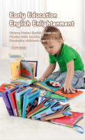 Libros De Tela Suaves Para Bebés Juegos Educativos De Aprendizaje Temprano Montessori Con Toque 3D Y Contraste Alto Juguetes Sensoriales Para Niños - details 3