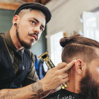 BIT Cortapelos eléctrico profesional para hombres, recortador de pelo de barba con cuchilla en T, cortapelos inalámbrico y recargable - details 3