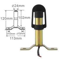 Luz De Advertencia Estroboscópica LED 60 Ambar Para Motocicleta Tractor Camión Seguimiento De Señal De Emergencia Con Aluminio 12V/24V - details 7