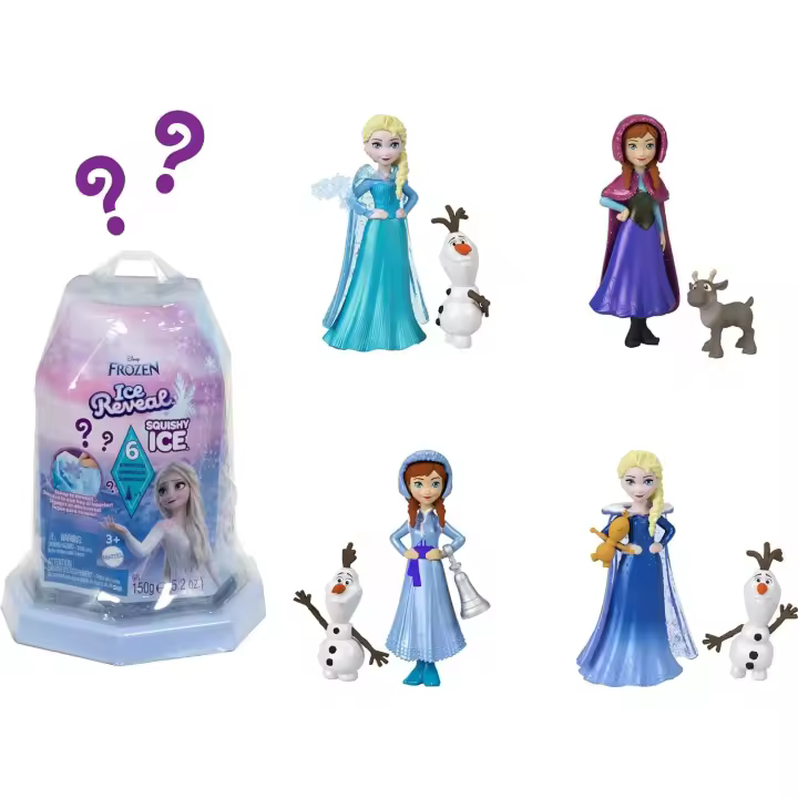 Disney Frozen Ice Reveal con Squishy Ice Modelo Sorpresa (Mattel HRN77) - 1