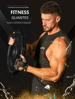 Guantes De Gimnasio SKDK Para Levantamiento De Pesas Y Crossfit Palma De Silicona Transpirables Accesorio De Fitness Para Hombres Y Mujeres Tallas S M L XL - details 0