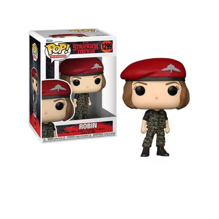 Funko Pop Robin Stranger Things - Figura Coleccionable 10cm - 1