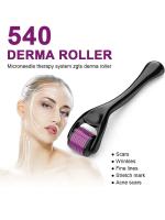 Rodillo De Dermaroller Médico De Grado 540 Para Cuidado De La Piel Microneedling Rejuvenecimiento Y Crecimiento Del Cabello - details 0