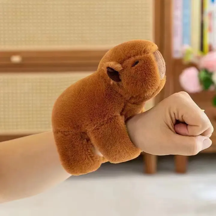 Muñeco De Peluche Capibara De 23cm Simulación De Anime Peluche Suave Juguete Para Niños Y Adultos Regalo De Navidad Y Acción De Gracias - 1