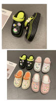 Sandalias De Plataforma Para Mujer Con Encantos Kawaii Antideslizantes EVA Para Interior Exterior Jardín Playa - details 10