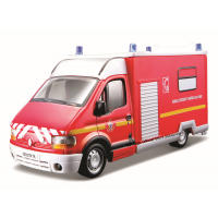 Modelo De Coche De Lujo Bburago 1/50 Force Emergente Iveco Magirus RW En Aleación Colección De Juguetes Regalo Para Niños Y Adultos - details 1