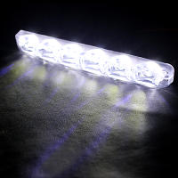 Luces Diurnas LED Super Brillantes Para Coche DRL 6 LEDs Luz De Estilo Para Vehículo Material PPC + Aleación De Aluminio - details 5