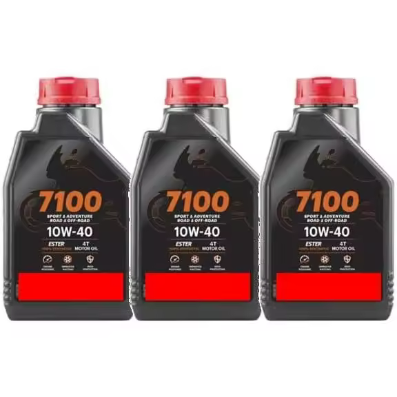 MOTUL Aceite para Moto 7100 10W-40 4 Tiempos sintético 1 litro - 104091 (3) - 1