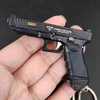 Pistola De Juguete De Aleación Semi-alloy G34 TTI Desmontable Mini Gun Toy Llavero Colgante Para Bolsa Para Niños Y Adultos - details 0