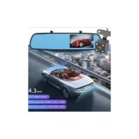 Aumotop Dash Cam, cámara de coche con visión 1080P, lente de grabadora de conducción DVR, grabadora de vídeo con pantalla táctil, grabadora de conducción con espejo retrovisor - details 3