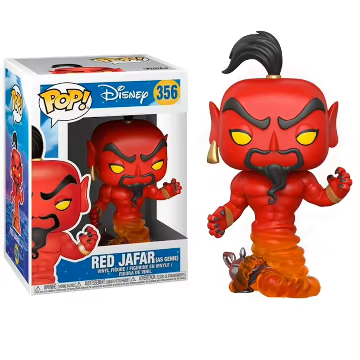 Funko Red Jafar Aladdin 356  Disney  Disney Funko Pop Vinyl Genio Genie - 1