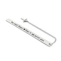 Marcador De Páginas Compacto Y Sencillo Con Colgante Regalo De Cumpleaños Para Estudiantes O Día Del Maestro Apto Para Oficina Diaria Material Metálico Diseño Geométrico - details 3