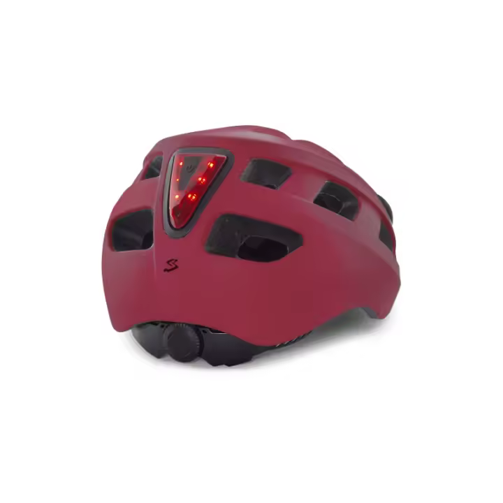 Casco Spiuk Hiri - Seguridad en la Ciudad - Ventilación - Luz LED Trasera - Red Frontal Anti-insectos - 1