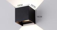 Lámpara De Pared LED 6W 12W Impermeable Para Interior Y Exterior Iluminación Para Dormitorio Balcón Jardín Porche AC110V 220V Moderna De Aluminio - details 8
