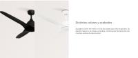 CREATE - Ventilador de Techo 90W Silencioso XL Ø163 cm - 3 velocidades - Sin WiFi - WIND SAIL - details 6