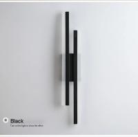 Lámpara De Pared LED Para Interior Estilo Minimalista Moderno Acero Y Acrílico Para Dormitorio Sala De Estar Pasillo Y Escalera Luz Scandinava - details 12