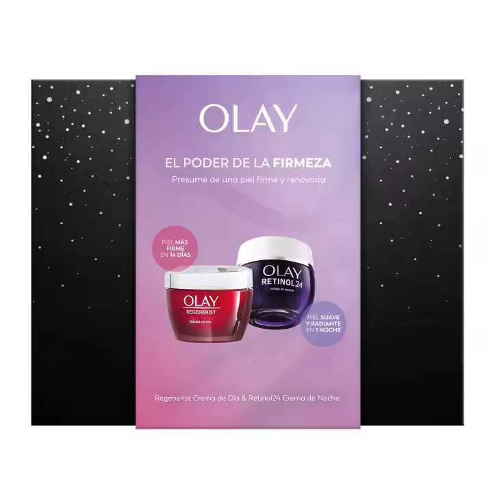 PACK ESPECIAL: Olay Regenerist Crema Facial De Día, 50ml Y Olay Retinol24 Crema Hidratante De Noche, Sin Fragancia, 50ml. Para Una Piel Más Firme - 1