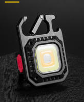 Linterna LED Mini Magnética Para Exteriores Y Camping 800 Luminosidades Recargable USB Con 7 Modos De Iluminación COB - details 2