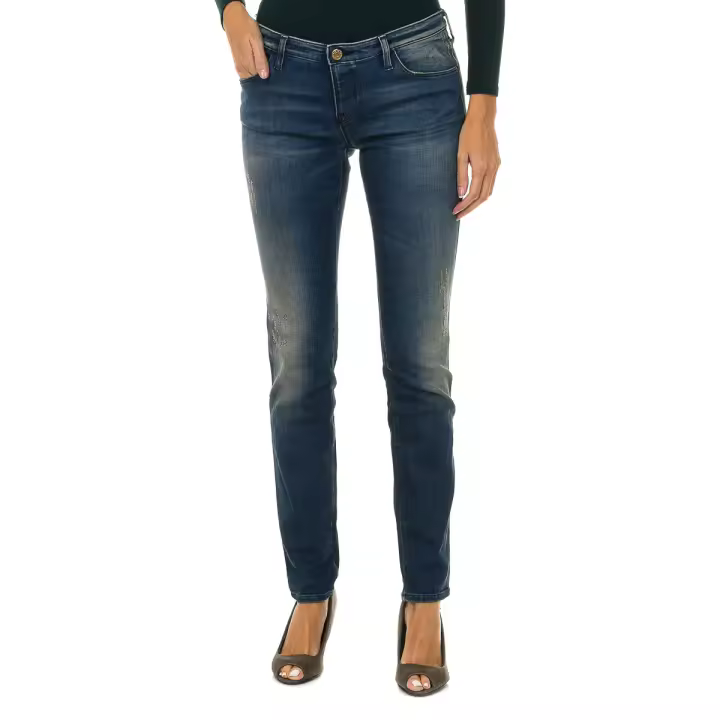 Armani-Pantalones Tejanos Largos Estilo Skinny Fit 6X5J06-5D06Z para Mujer - 1