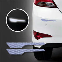 2pcs/set Almohadillas De Seguridad Reflectoras Para Parachoques De Coche Adhesivo De Alarma Reflectante Para Parachoques Trasero - details 5