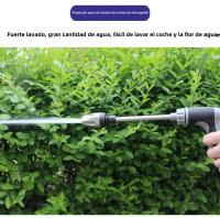 Pistola De Agua Portátil De Alta Presión Metálica Ajustable Para Limpieza De Coche Y Riego Del Jardín Con Control De Flujo Variable - details 10