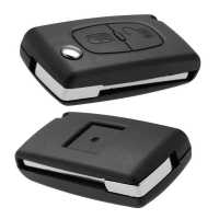 Ociodual Mando Llave 2 Botones Funda Carcasa CE0536 VA2 Key Case para Peugeot 206 207 306 307 308 407 607 806 Citroen C2 C3 C4 C5 C6 Flip - details 2
