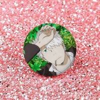 Pins De Anime Cartoon Mushishi Broche Redondo De Tinplate Para Accesorios De Bolso Regalos Souvenir Broche De Solapa - details 10