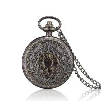 Collar De Reloj Vintage De Cuarzo En Forma De Corazón Y Seta De Latón Para Hombres Y Mujeres Colgante De Pulsera Hecho a Mano Regalo De Souvenir - details 1