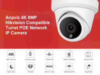 Cámara IP POE Anpviz 8MP 4K Vigilancia Exterior Con Micrófono Integrado Detección De Movimiento Vídeo P2P App Danale Tamaño Domestico - details 1