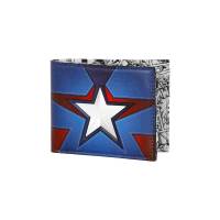 Cartera Billetero Unisex Marvel Capitán America 12x12x2cm - details 0