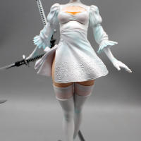 Figura De Juego Nier Automata 2B 27.5cm Cuatro Estilos Estatua De Mecha Lifeform Decoración De Escritorio Regalo De Juguetes Para Coleccionistas - details 20