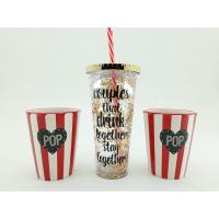 Set para Palomitas y Bebida – Disfruta en Pareja con Comodidad - details 0