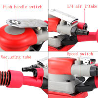 HIFESON Pulidora Pneumática De 75*100mm Herramienta De Pulido Y Enchastre Para Coches Máquina De Pulido Y Enchastre Con Vacío - details 5
