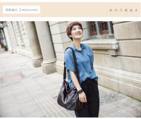 Bolso Retro Para Mujer Motingsome De Cuero Genuino De Primera Calidad Con Borla Gran Capacidad Estilo Clásico Moda Satchel - details 5