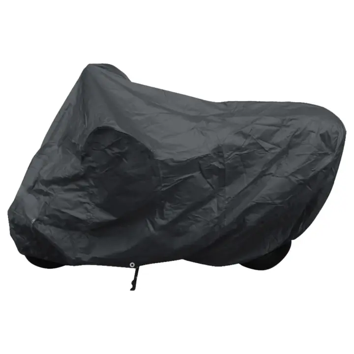 vidaXL Funda de Motocicleta Gris Poliéster - 1