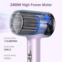 2400W Cabello Sin Encrespamiento, 3 Temperaturas 2 Velocidades, Thermocontrol, Gran Caudal de Aire, Pantalla digital de temperatures - details 2