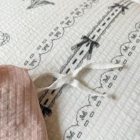 Juego de Funda Nórdica 4 Piezas-Ropa de Cama Algodón Lavado con Jacquard Elegante-Tacto Extra Suave, Varios Tamaño Disponible - details 5