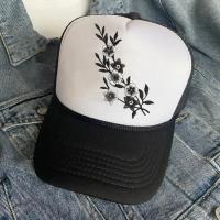 2PCS Parches Bordados De Floral Negro Para Ropa Zapatos Gorra Bolsa Chaqueta DIY Regalo Con Adhesivo Calentado Soldadura - details 5